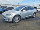 2018 Tesla Model X Silver vin: 5YJXCBE29JF101973