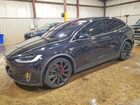 2016 Tesla Model X Черный vin: 5YJXCBE48GF003902