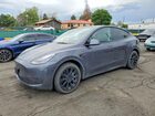 2021 Tesla Model Y Серый vin: 5YJYGAEE1MF155172