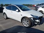 2020 Tesla Model Y Long Range Dual Motor All-wheel Drive White vin: 5YJYGDEE1LF032990