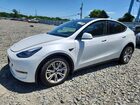 2021 Tesla Model Y White vin: 5YJYGDEE2MF078703