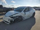 2021 Tesla Model Y White vin: 5YJYGDEE6MF118491