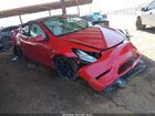 2021 Tesla Model Y Long Range Dual Motor All-wheel Drive Red vin: 5YJYGDEE7MF118466