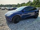 2021 Tesla Model Y Blue vin: 5YJYGDEE8MF203915