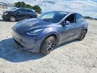 2021 Tesla Model Y Gray vin: 5YJYGDEEXMF244529