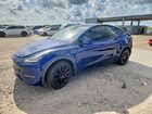2020 Tesla Model Y Синий vin: 5YJYGDEF1LF000470