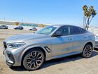 2021 Bmw X6 M/m Competition Серый vin: 5YMCY0C00M9E86449