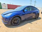 2021 Tesla Model Y Blue vin: 5YJYGDEE9MF121126