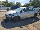 2016 Toyota Corolla L Серебряный vin: 2T1BURHE3GC566834