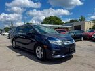 2018 Honda Odyssey Ex Blue vin: 5FNRL6H59JB071475