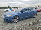 2018 Ford Fusion Se Blue vin: 3FA6P0HD8JR179876