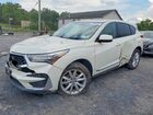 2019 Acura Rdx White vin: 5J8TC2H39KL020667