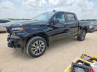 2022 Chevrolet Silverado Ltd C1500 Rst Черный vin: 1GCPWDET8NZ228113