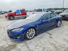 2017 Tesla Model S Blue vin: 5YJSA1E21HF202865