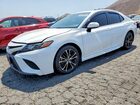 2019 Toyota Camry Se White vin: 4T1B11HK3KU161905