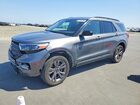 2022 Ford Explorer Xlt Gray vin: 1FMSK8DHXNGB02837