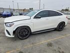 2021 Mercedes-benz Gle Coupe Amg 53 4matic White vin: 4JGFD6BB6MA185375