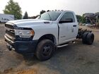 2021 Ram 3500 White vin: 3C7WRTAL5MG604254