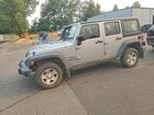 2017 Jeep Wrangler Unlimited Sport Silver vin: 1C4BJWKG7HL518233