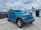 2020 Jeep Wrangler Unlimited Sport Blue vin: 1C4HJXDN4LW149902