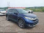 2019 Honda Cr-v Ex Blue vin: 7FARW2H5XKE034778