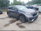 2022 Honda Cr-v Awd Ex-l Gray vin: 7FARW2H82NE037270