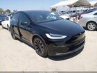 2022 Tesla Model X Plaid Tri Motor All-wheel Drive Black vin: 7SAXCBE69NF357171