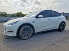 2022 Tesla Model Y White vin: 7SAYGAEE6NF518991