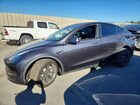 2024 Tesla Model Y Gray vin: 7SAYGDED0RF119184