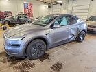 2026 Tesla Model Y Silver vin: 7SAYGDED2TF585996