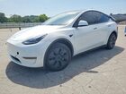 2024 Tesla Model Y White vin: 7SAYGDED3RF097794