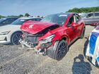 2022 Tesla Model Y Red vin: 7SAYGDEE1NF321583