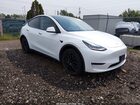 2022 Tesla Model Y Long Range Dual Motor All-wheel Drive Белый vin: 7SAYGDEE1NF332650