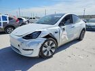 2024 Tesla Model Y White vin: 7SAYGDEE1RA257953