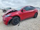 2022 Tesla Model Y Red vin: 7SAYGDEE2NF361350