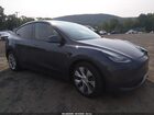 2023 Tesla Model Y Awd/long Range Dual Motor All-wheel Drive Gray vin: 7SAYGDEE2PA061162