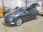 2024 Tesla Model Y Gray vin: 7SAYGDEE3RA232861