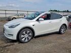 2022 Tesla Model Y White vin: 7SAYGDEE4NA012476
