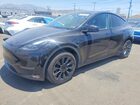 2024 Tesla Model Y Черный vin: 7SAYGDEE4RA216247