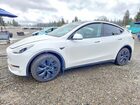 2024 Tesla Model Y White vin: 7SAYGDEE4RF190459