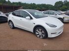 2023 Tesla Model Y Awd/long Range Dual Motor All-wheel Drive White vin: 7SAYGDEE6PA146554