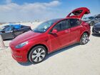 2023 Tesla Model Y Red vin: 7SAYGDEE6PA159496