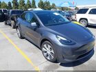 2023 Tesla Model Y Awd/long Range Dual Motor All-wheel Drive Gray vin: 7SAYGDEE6PA194667
