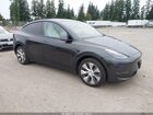 2024 Tesla Model Y Long Range Dual Motor All-wheel Drive Gray vin: 7SAYGDEE6RF995640