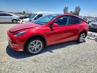 2023 Tesla Model Y Red vin: 7SAYGDEE7PA201612