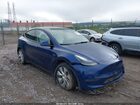 2023 Tesla Model Y Blue vin: 7SAYGDEE9PA170976