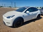 2023 Tesla Model Y White vin: 7SAYGDEE9PF755155