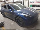 2023 Tesla Model Y Performance Dual Motor All-wheel Drive Blue vin: 7SAYGDEF0PF698157