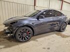 2024 Tesla Model Y Gray vin: 7SAYGDEF2RA326237