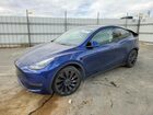 2022 Tesla Model Y Синий vin: 7SAYGDEF3NF393720